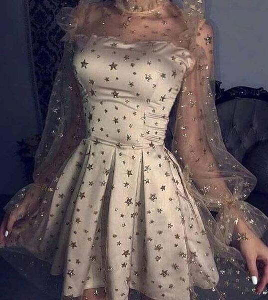 عکس لباس مجلسی کوتاه عروسکی