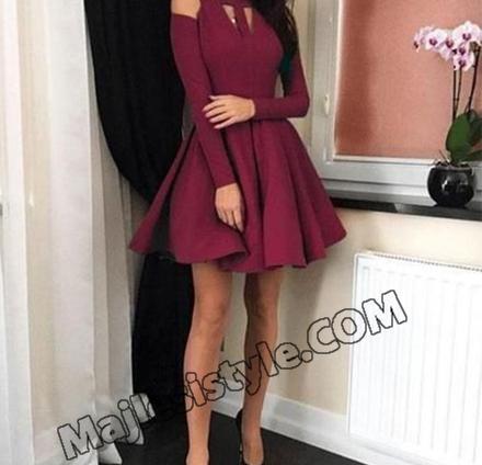 عکس لباس مجلسی کوتاه عروسکی