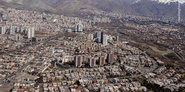 عکس هوایی لارستان