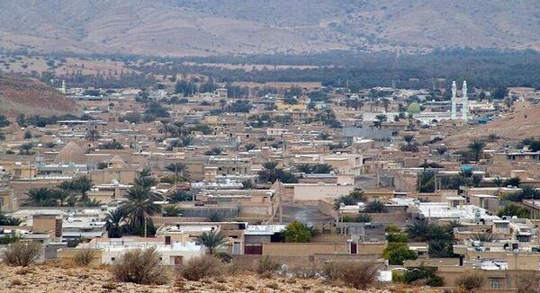 عکس هوایی لارستان