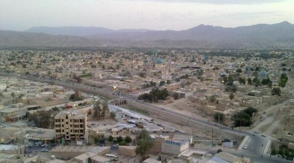 عکس هوایی لارستان