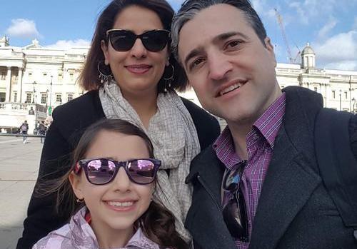 عکس سعید و نیلوفر پرواز اوکراین