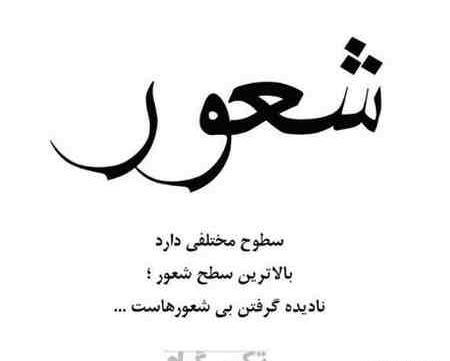 عکس نوشته تیکه دار شعور