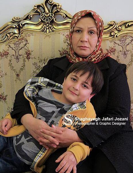 عکس پوریا در دودکش