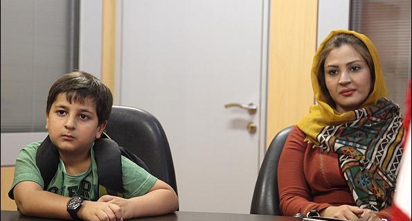 عکس پوریا در دودکش