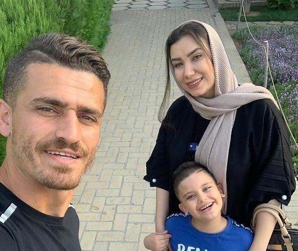 عکس وریا غفوری با زنش