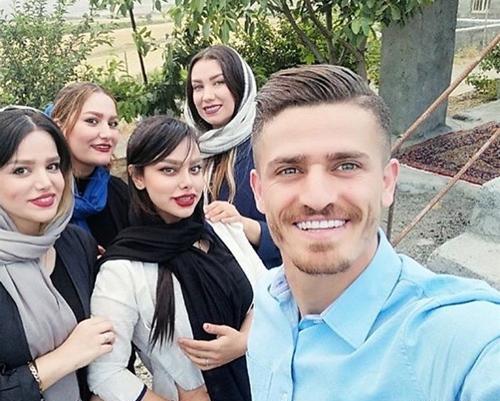 عکس وریا غفوری با زنش