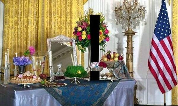 عکس هفت سین در کاخ سفید