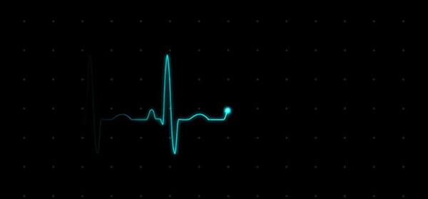 عکس پروفایل ضربان قلب سیاه