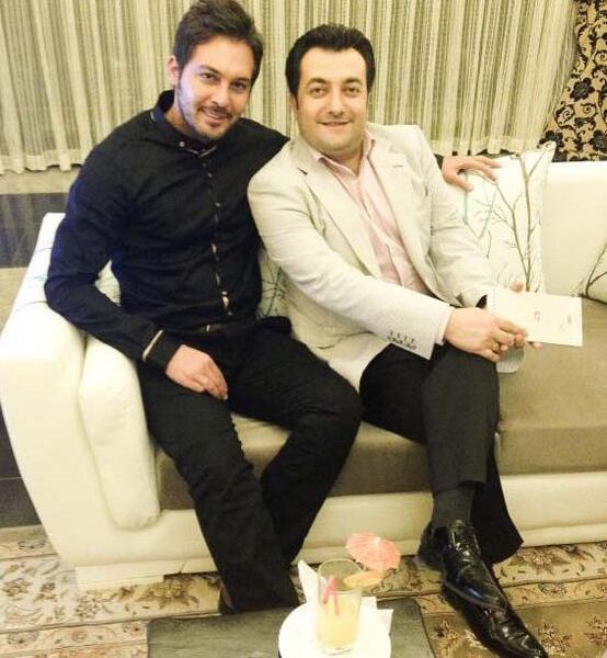 عکس دانیال عبادی با همسرش