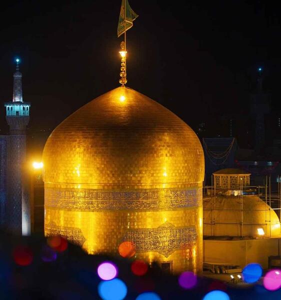 عکس حرم امام رضا هنری