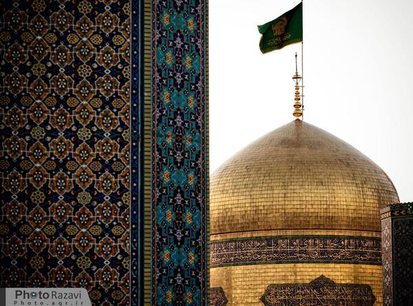 عکس حرم امام رضا هنری