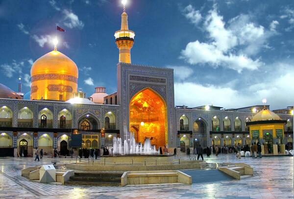 عکس حرم امام رضا هنری