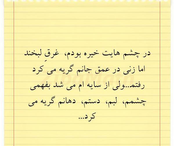 عکس نوشته رفتم ولی
