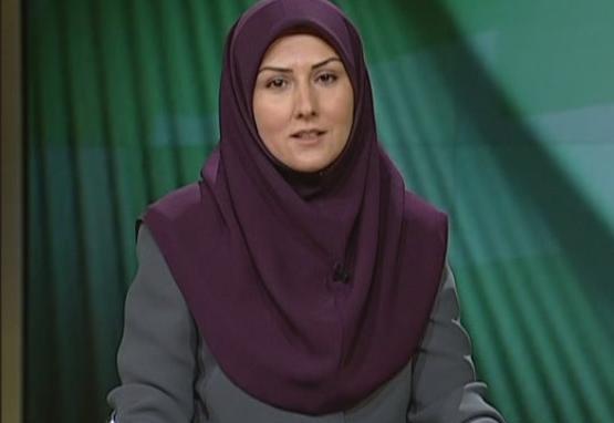 عکس مریم صادق زاده گوینده خبر