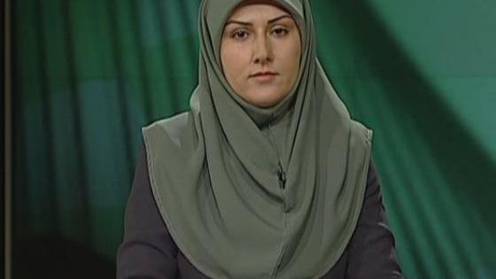 عکس مریم صادق زاده گوینده خبر