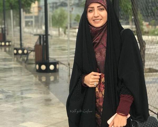 عکس مریم صادق زاده گوینده خبر