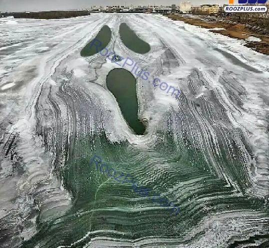 عکس یخ ترسناک