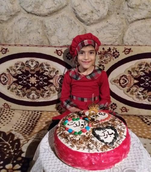 عکس کیک تولد ثنا جون