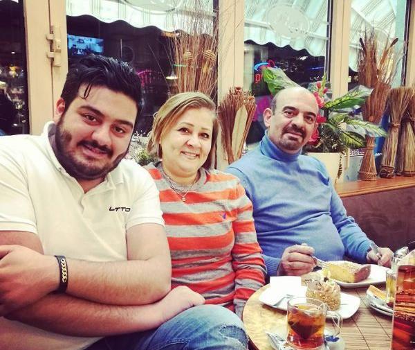 عکس امیرحسین افتخاری و دوست دخترش