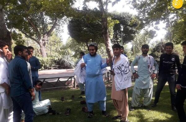 عکس طالبان در تهران