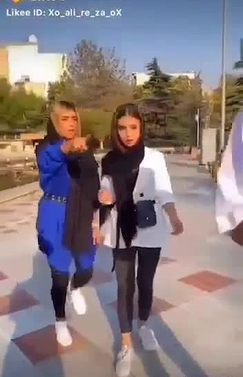 عکس دونفره نیکا و دیانا