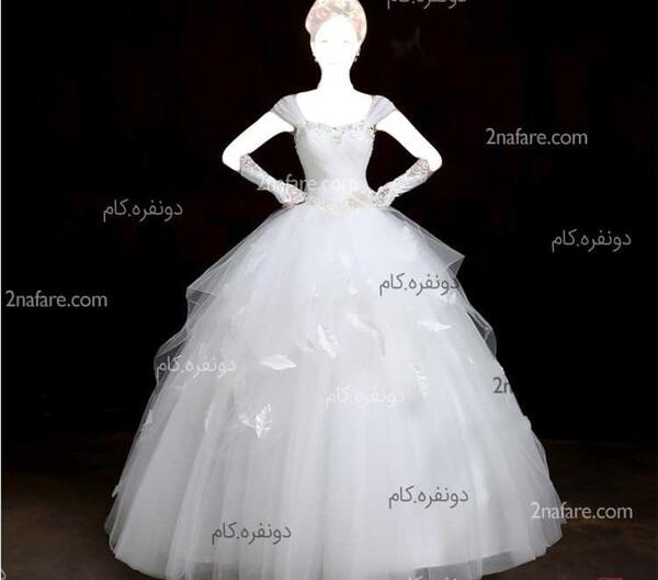 عکس لباس عروس اکلیلی