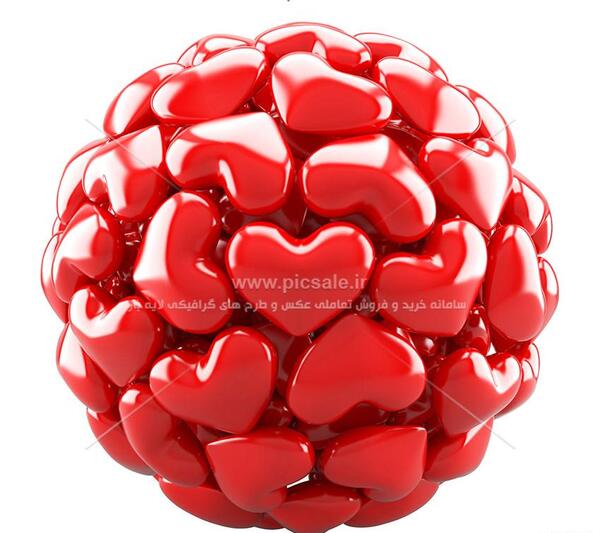 عکس قلب کره ای با دست