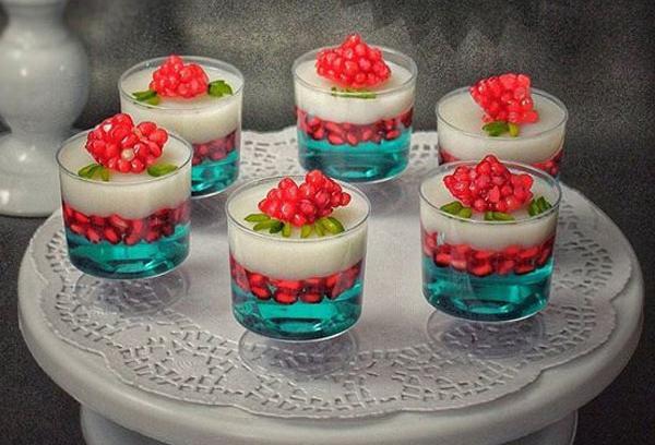 عکس ژله در ظرف یکبار مصرف