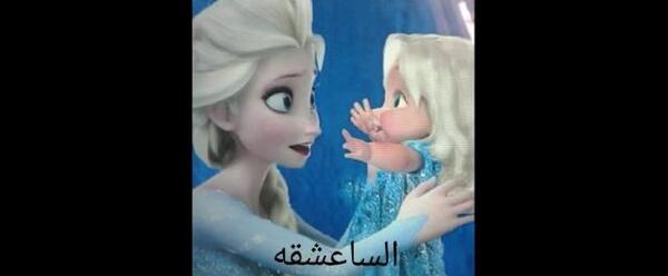 عکس بچه آنا و السا
