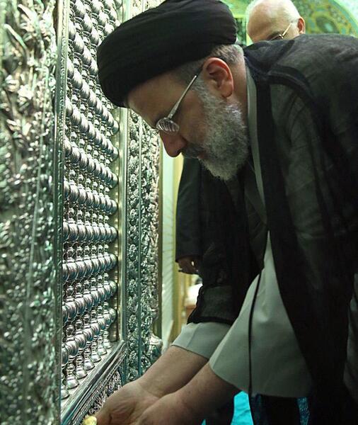 عکس قفل ضریح امام رضا