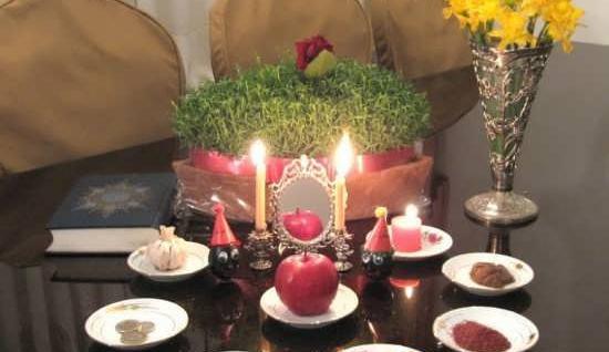 عکس سفره هفت سین کوچک