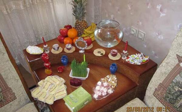 عکس سفره هفت سین کوچک