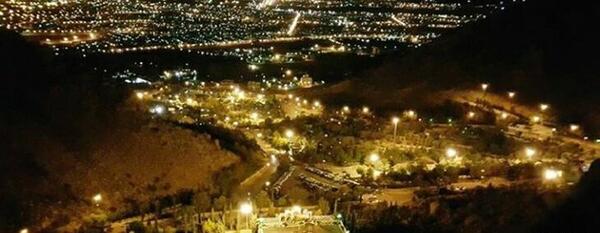 عکس هوایی طاق بستان