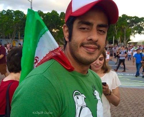 عکس پوریا شکیبایی و همسرش
