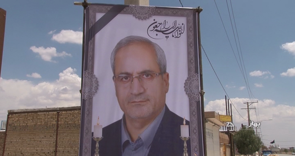 عکس عیسی جعفری در بیمارستان