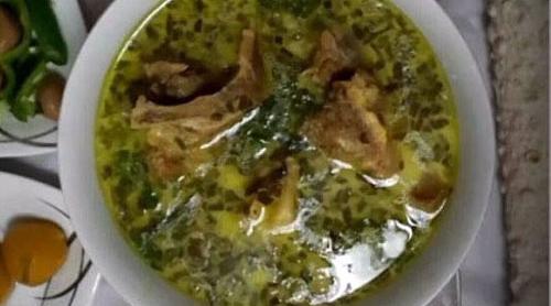 عکس ابگوشت سبزی