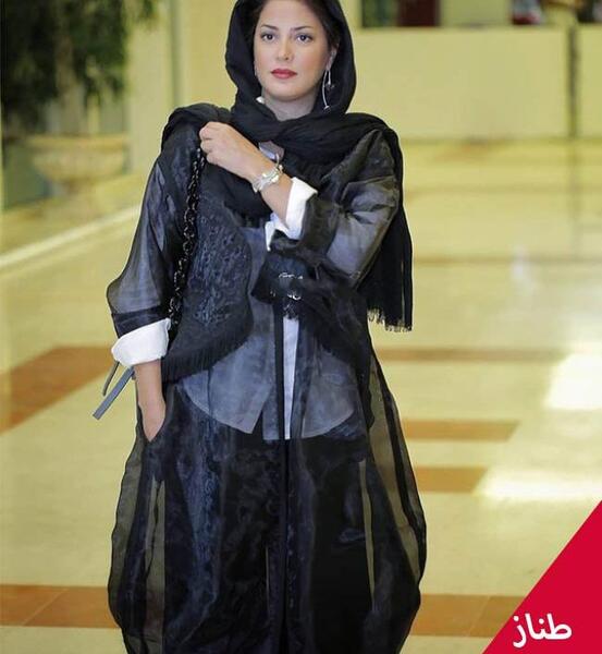 عکس بارداری طناز طباطبایی