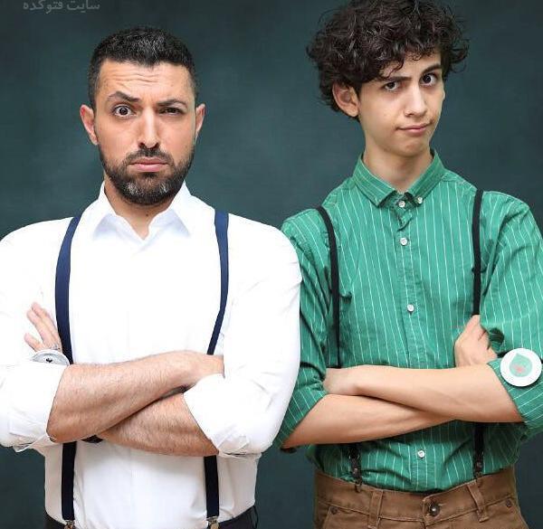 عکس محمد و متین