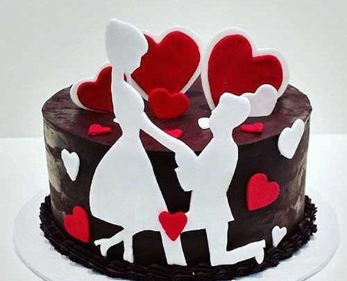 عکس ضربان قلب روی کیک