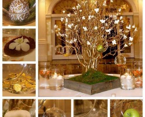عکس ایده هفت سین با حباب شیشه ای