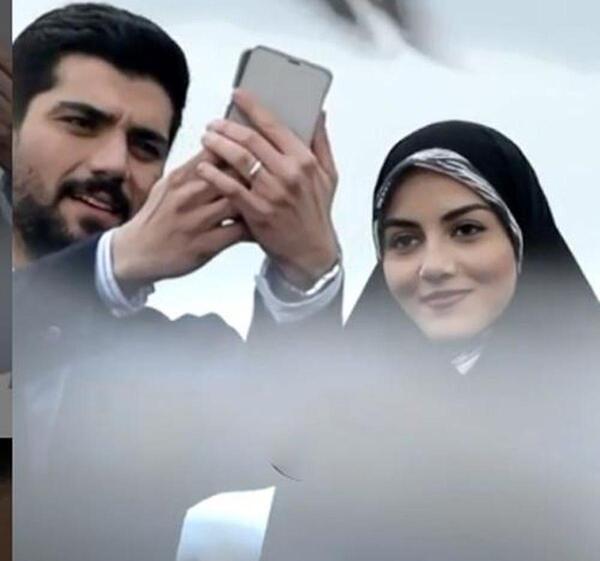 عکس راضیه در فیلم آقازاده