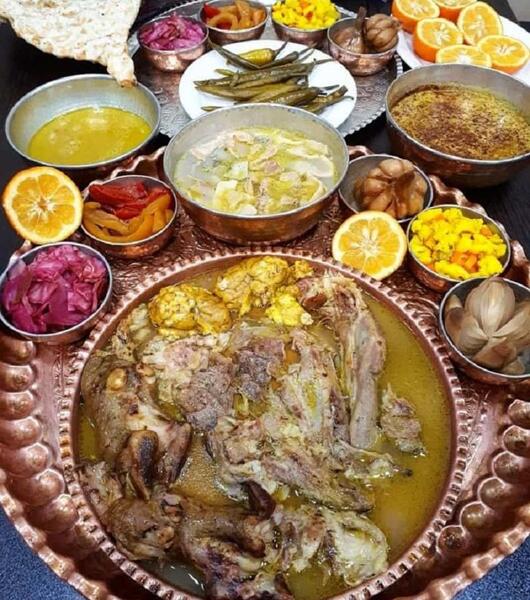 عکس آبگوشت کله پاچه