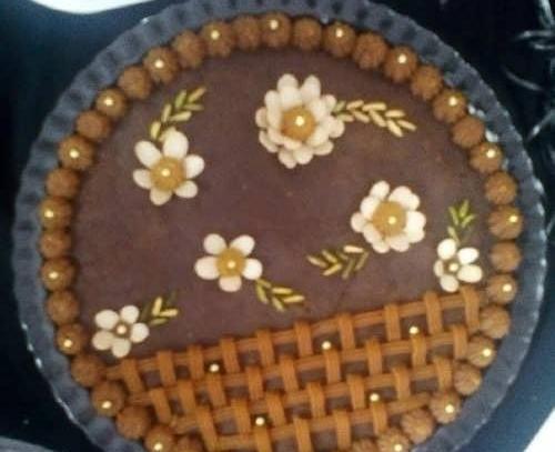 عکس تزیین حلوا مجلسی