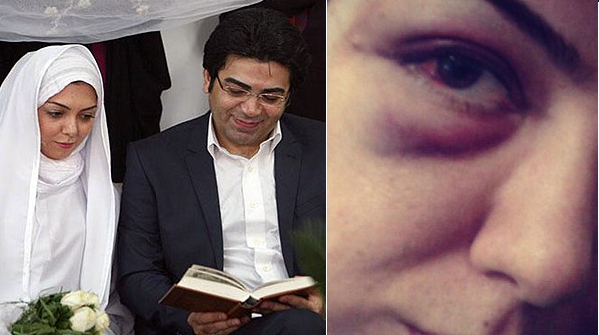 عکس آزاده نامداری همسرش