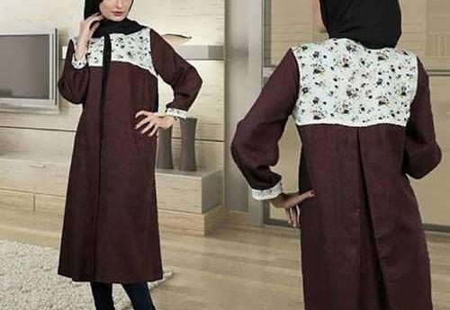 عکس مانتو دخترانه پیله دار