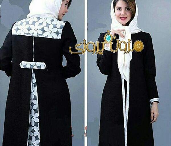 عکس مانتو دخترانه پیله دار