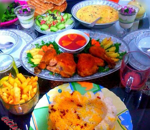 عکس ایده غذا برای سالگرد ازدواج