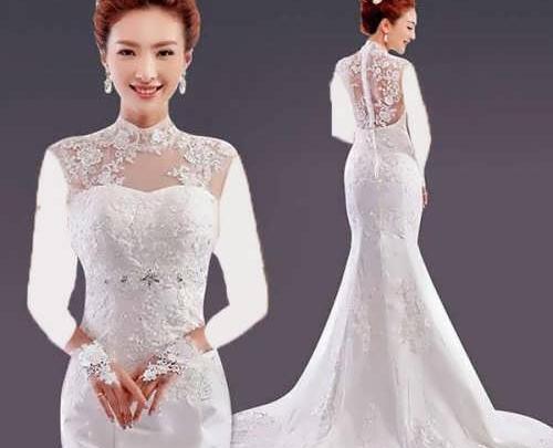 عکس لباس مجلسی یقه ایستاده