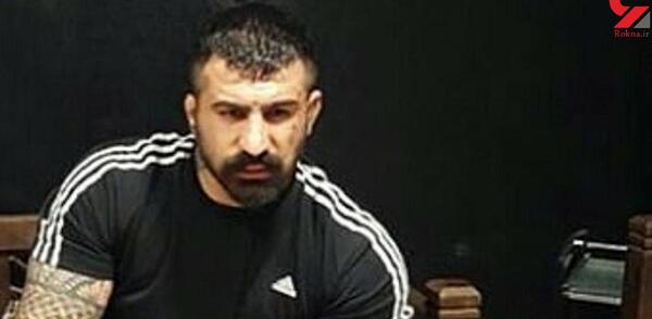 عکس سعید صالحی قاتل وحید مرادی